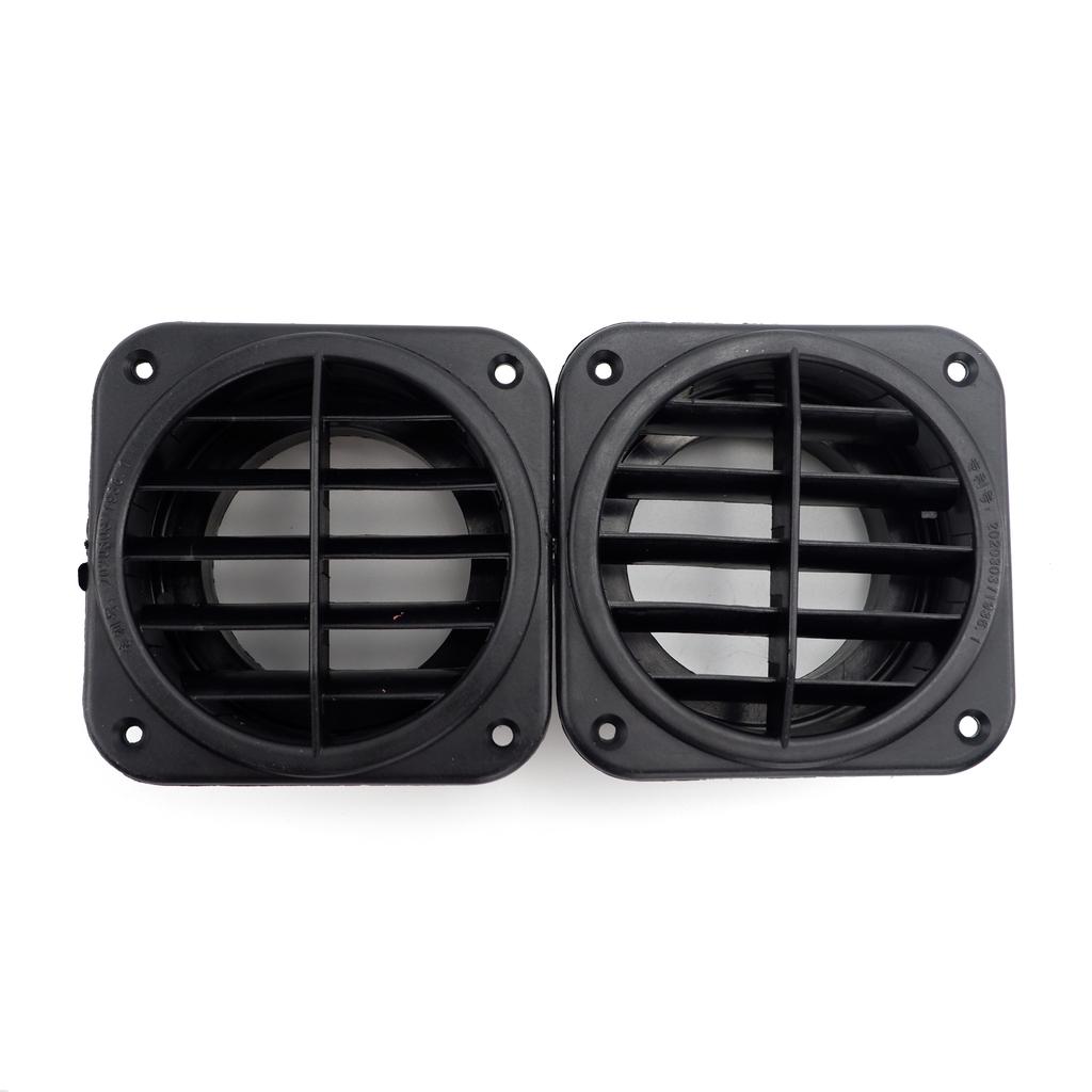 Conector Y cu 3 ieșiri pentru încălzitor diesel 75 mm & 2x Ieșire de aer & 2x Tubă de aer cald Negru & Set 4x Coliere Pentru Mașină Camion VAN Camper