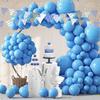 122PCS multi-color latex balloon set suitable for birthday parties, weddings, Valentine's Day party decoration