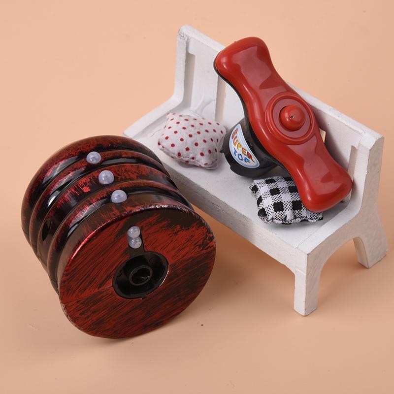 Building Toys Kids Toy Vinyl Gyro Colorful Flash Light-emitting Red Laser Line Gyro