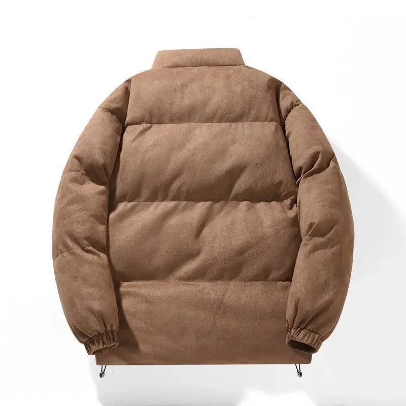 Parkas Padding Male Padded Coats Zipper Men's Down Jacket Short Korean Style Clothing Winter 2025 Youthful Clothes Reviews Many