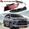 LED Car Rear Bumper Reflector Lights for Toyota Avanza   2024 Turn Signal LED Brake Reversing Steering Lights