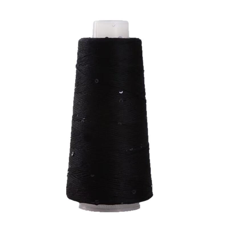 Tencel Sequin Silk Thread DIY Knitting: Summer Wool English No-Label Hat & Baby Short Sleeve.