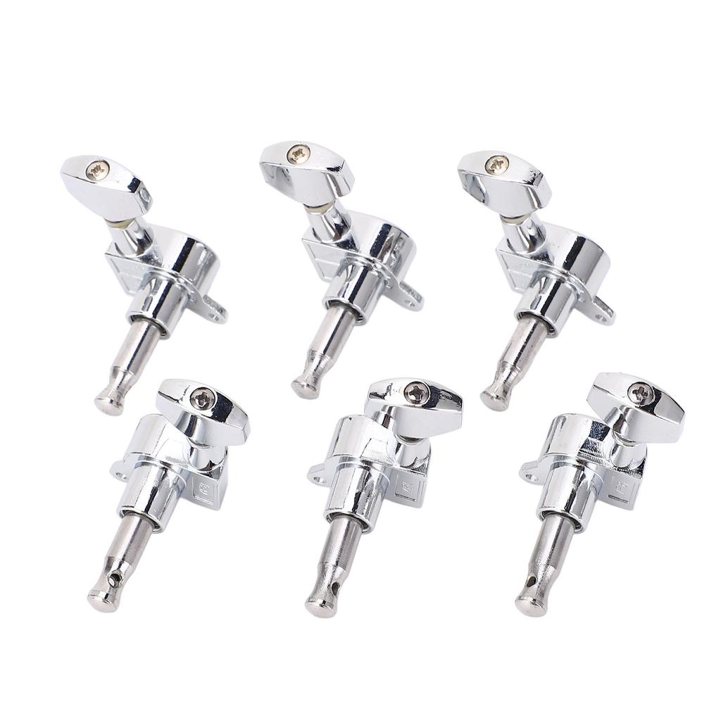 3L 3R Guitar Tuning Pegs Sealed Guitar String Tuning Knobs Replacement Tuner Machine Heads for Acoustic Electric Guitars