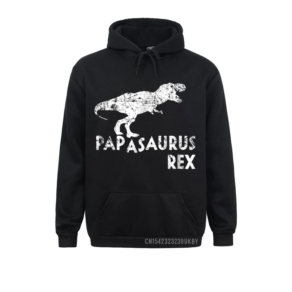 

Мужские толстовки с капюшоном Papasaurus Rex Harajuku, забавные милые динозавры на день отца, зима/осень, спортивная одежда с длинными рукавами, толстовки