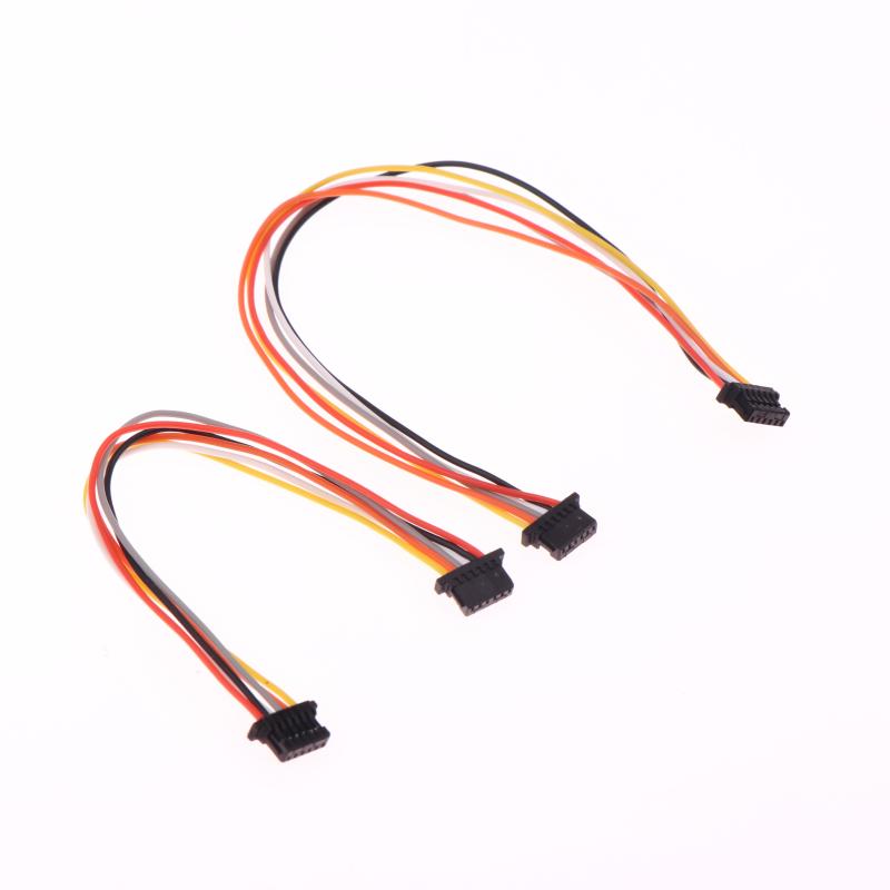 2Pcs For Dji O3 Air Unit Flight Controller Direct Plug 6P Connecting Cable 10Cm/15Cm/20Cm Silicone Wire For F4 F7 Fc Fpv Drones