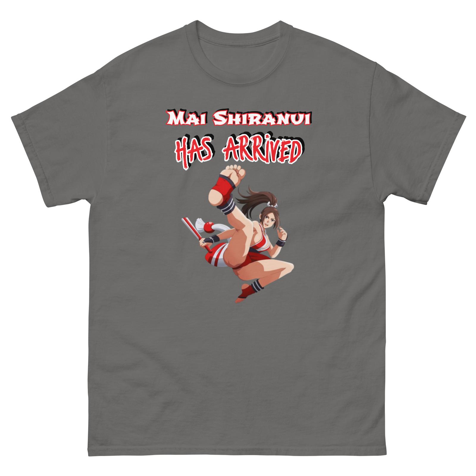 Unisex Mai Shiranui Tee, KOF, FF, SF6, DOA5, Custom Mai Shiranui Gamer T-Shirt Mens Womens Tees Top 2XL