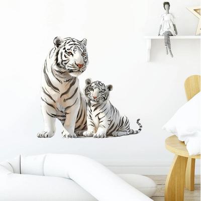 Tiger Wall Stickers For Living Room Bedroom Decoration Background Animal Wall Stickers
