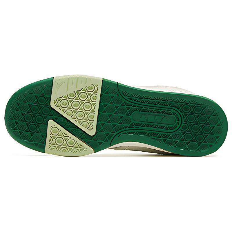 Anta AOYU Qiuyou Anti-Slip Wear-Resistant Low-Top Skateboard Shoes Women's Coriander Green Sneakers 122248090S-4