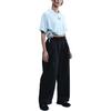 Casual Pants Women's Black/Black Moderate Straight Fit Pants HV2079-010