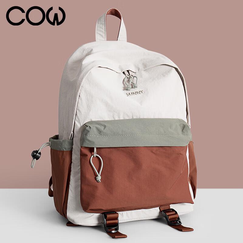 COW Women's Lightweight Water-Repellent Student Backpack