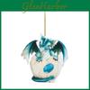 Colorful Cartoon Eyeball Dragon Car Hanging Ornament Festive Holiday Home Decor Gift