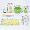 8PCS/Set Matcha Set, Including Bowl, Cloth, Spoon, Tea Whisk Stand, Strainer, Tea Whisk, Perfect Gift For Ceremony,