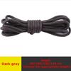 Wax Round Shoelaces for Boots and Dress Oxford Shoes Cotton Waterproof ShoeLaces Solid Polyester Rope Tie Long  80/100/120/140cm