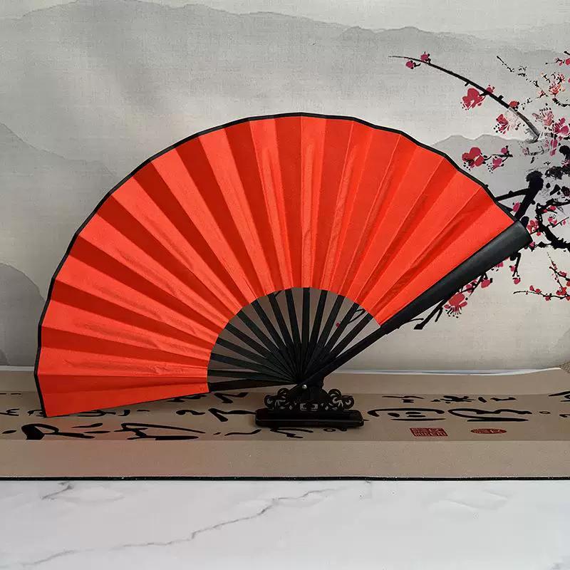 Silk Cloth Fans, Blank Folding Fans, , Custom Drawing and Calligraphy Fans, Men's Chinese Style, Ancient Style, Advertising, Calligraphy Fan, White