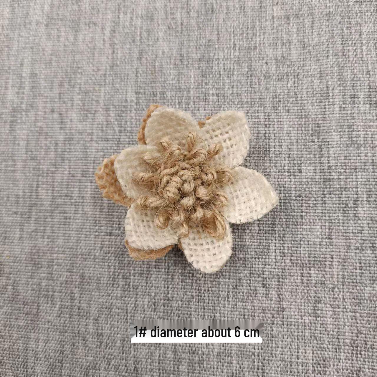 

Льняная цветочная корзина ручной работы: 3D-украшение для шляпы в виде розового банта для поделок своими руками и в детском саду