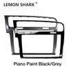 LHD MIB Radio Frame For VW Golf 7 MK7 Golf 7.5 MK7.5 Piano Black Radio Plates Decorative Frame 8/9.2 inch Screen Bezel