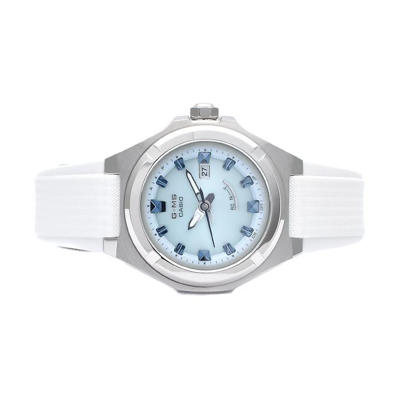 Casio BABY-G 100 Meters Waterproof, Fashionable, Casual, Solar Quartz Movement, Resin Strap, Japanese and Korean Watch, Women's Watch, MSG-W300-7AJF