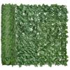 Set of Two 300 Cm Artificial Leaf Hedges