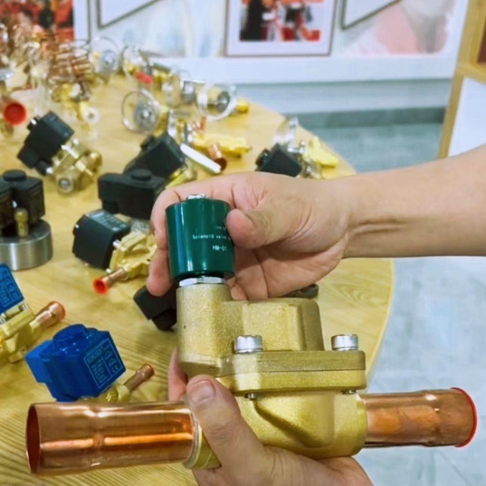 Magnetic Controller Opening Valve Solenoid Coil Maintenance Valve Solenoid Valve  Cold Storage