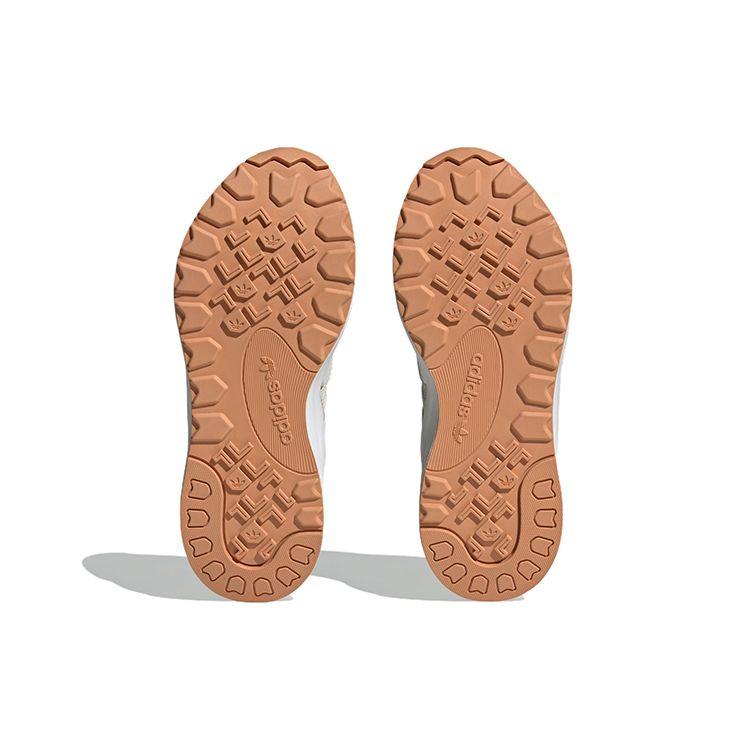 Adidas Originals Retropy Adisuper Mesh Suede Classic Non-Slip Low-Top Lifestyle Shoes Women Sneaker Beige Orange HQ1848