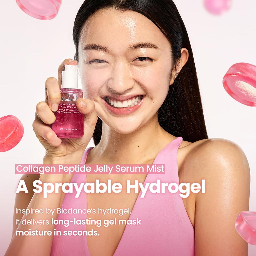 Biodance Jelly Serum Mist Collagen Peptide or Caviar PDRN 50ml