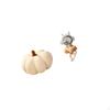 Halloween Pumpkin Sofa Cushion Astronaut Sculpture Decorative Statue Cake Topper Space Ornament