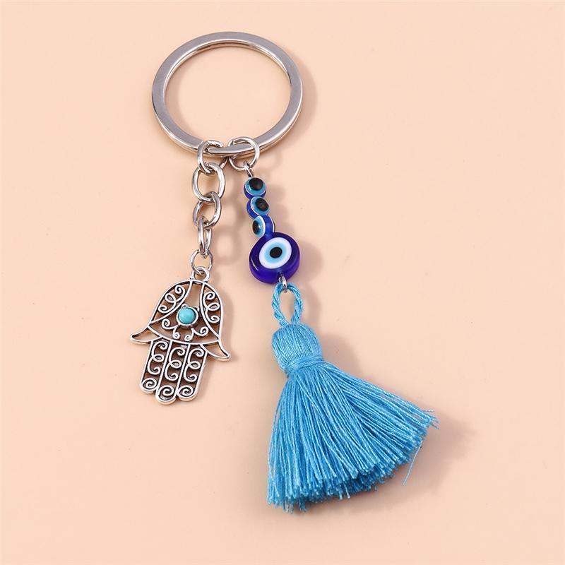 Cute Sun Moon Keychain Metal Cross Keyring Pendants for Car Key Holder Women Girls Handbag Accessories DIY Jewelry Gifts