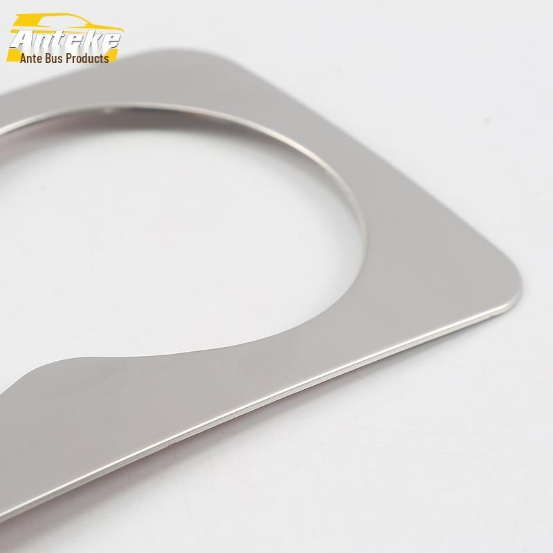 Compatible Rear Cup Decor Frame for Lynk & Co 02 - Third Row Armrest Patch