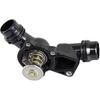 Thermostat Assembly with Housing For BMW E46 E39 X5 X3 Z3 Z4 325i 330i 525i 530i,Thermostat Housing Assembly, Replace # 11537509227 11530139877