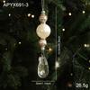 Transparent Christmas Tree Pendant Transparent Hanging Decor  Festive Holiday Display