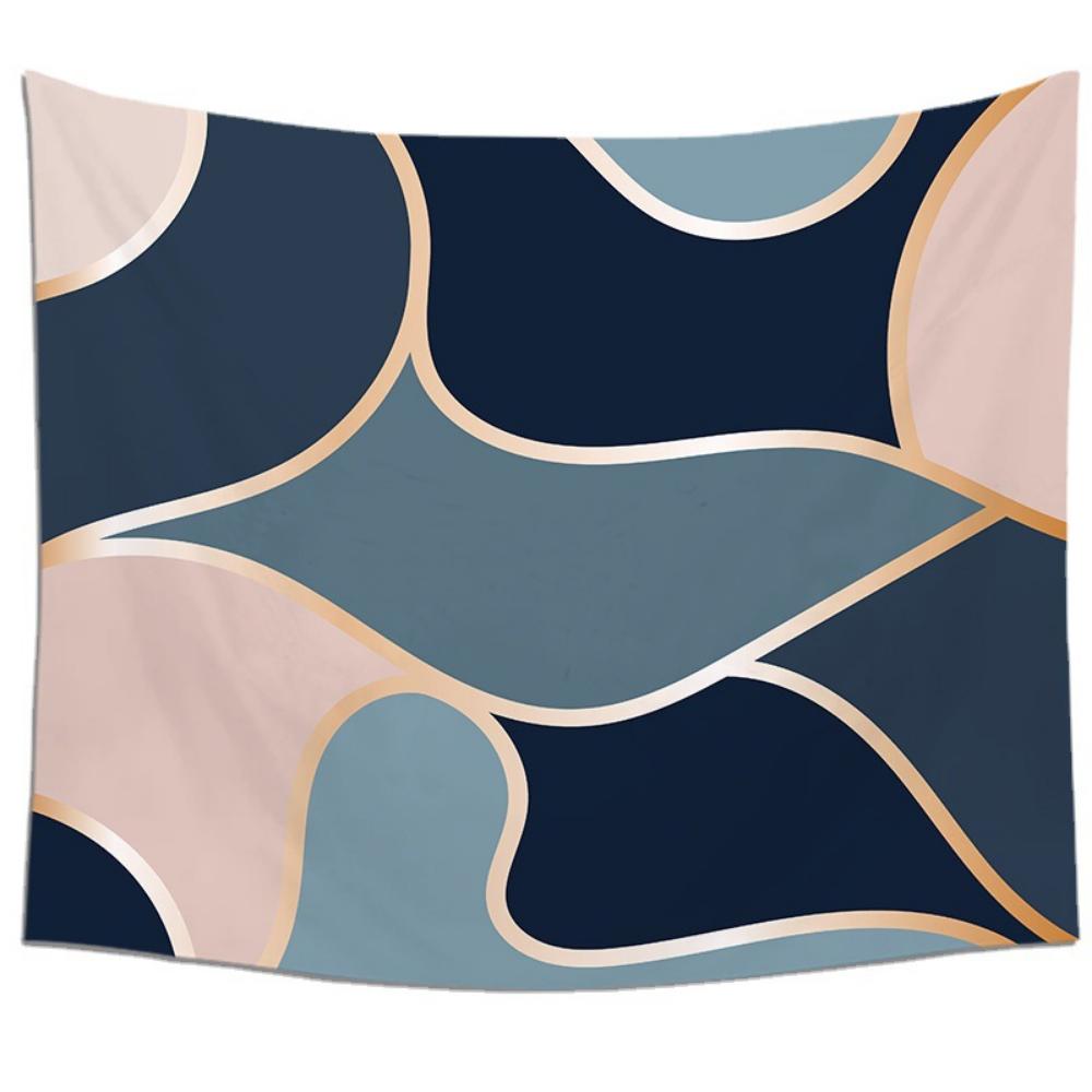 Dekoratives Gemälde, Geometrisches Abstraktes Wandbehang, Wohnzimmer, Schlafzimmer, Wandtuch, Raumhintergrundtuch, Wandteppich, Hängendes Tuch