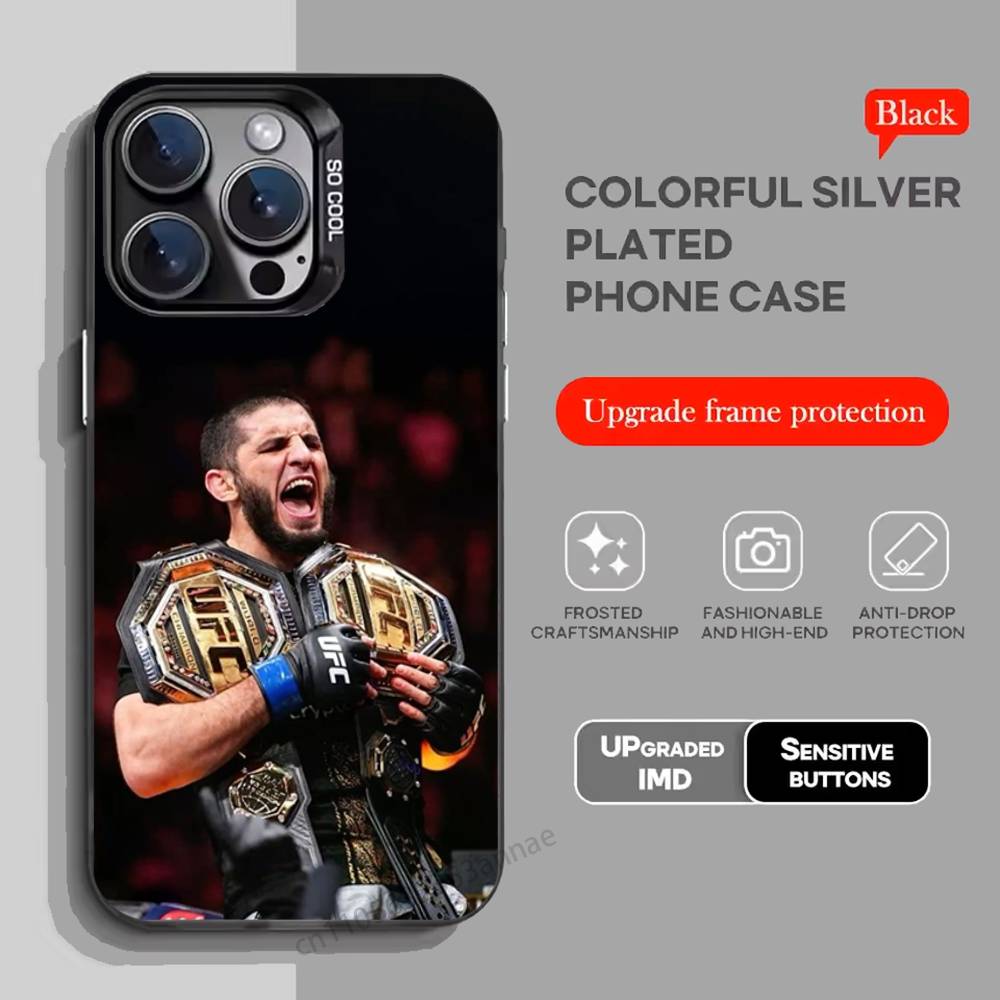 khabib nurmagomedov Phone Case For iPhone 17,16,15,14,13,12,11,Pro,Max,Plus,Mini,X,XS,XR,8,S,SE Soft Black Case