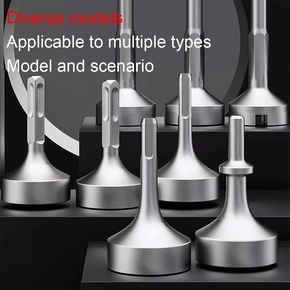 Alloy Steel Ground Rod Driver Durable Ground Rod Bits Accessories SDS Plus Hammer Drills