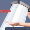 Square 3-Function High Pressure Shower Head Handheld Water Spray for Powerful Bathing and Shower