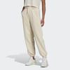 Adidas Originals Trefoil Sweatpants Solid Logo Cuffed Joggers Women Bottoms Yellow White HU1623