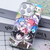 ReZero Rem Ram White Translucent Mobile Phone Case for iPhone 17 16 15 14 13 12 11 X XR XS Air Pro Max Plus Colorful Cover