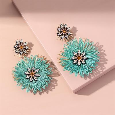 Hanmade And Party Accessories Fashion Jewelry Dainty Design 1 Pair Of Dazzling Dangle And Color Options For Daily Outfits Popular
