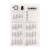 For Fun Retro Transparent Silicone Stamps Seal Ledger Stamp for Scrapbooking DIY Decor Rubber Stamp Card Making Craft Supplies