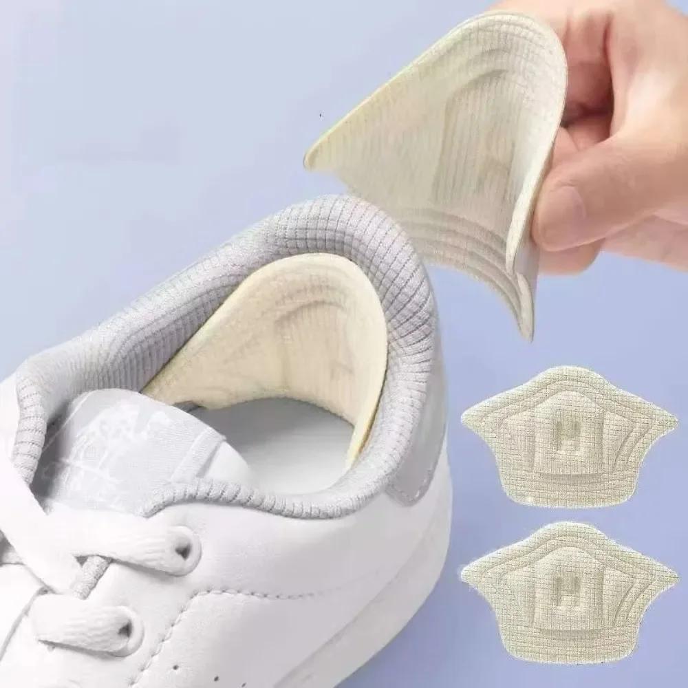 1Pair Shoe Pads Anti Wear Heel Insoles Patch Unisex Cushion Pads Feet Care Protector Adhesive Back Sticker Insert