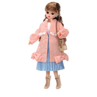 TAKARA TOMY Dress Basic Feminine Pretend Play Toy for Ages 3 and Up Licca-chan LW-17 Dress-Up