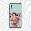 White Lily C-Cookie Phone Case For Samsung S10,S21,FE,S21 ,Note 20,10,S26,S25,S24,S23,Ultra,S22,Plus Soft Shell Funda