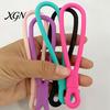 Flexible Silicone Wrist Loop Water Bottle Handle Strap, Universal Lanyard, Lightweight School Gadget Carrying Rope Portable Rubber Holder, Anti
