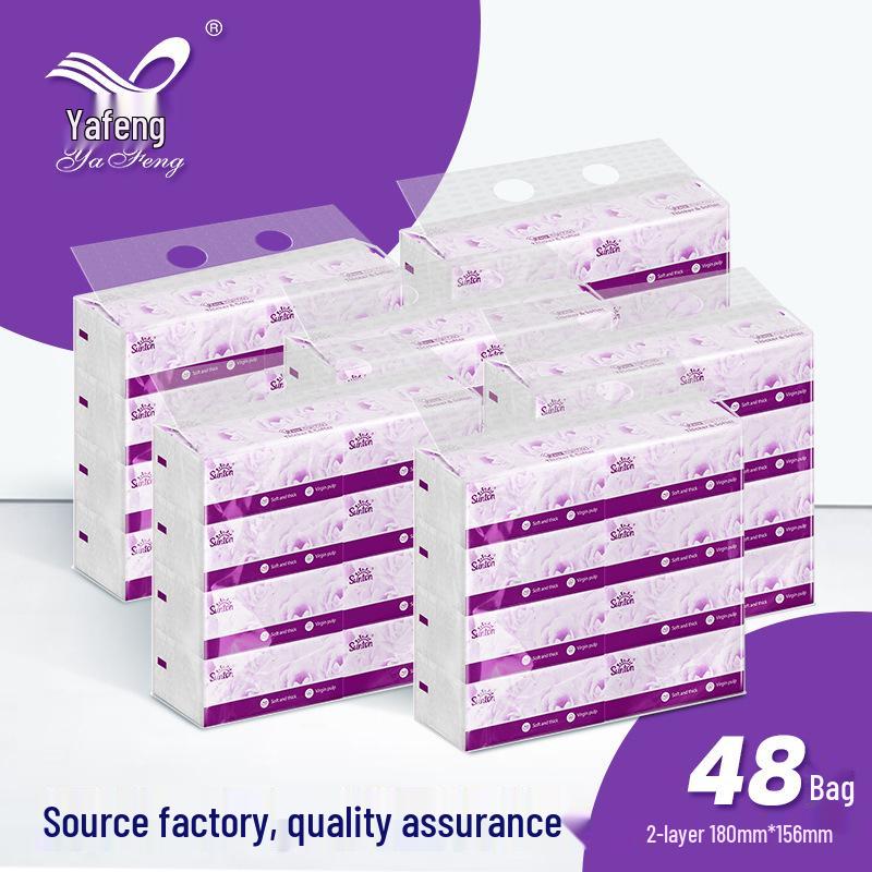 Sunton Pull-out Tissue Pack, 180 Large Sheets, Restaurant & Catering Napkins