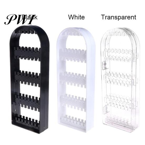 120 Holes Folding Earring Holder Organizer Screen Jewelry Display Storage Rack