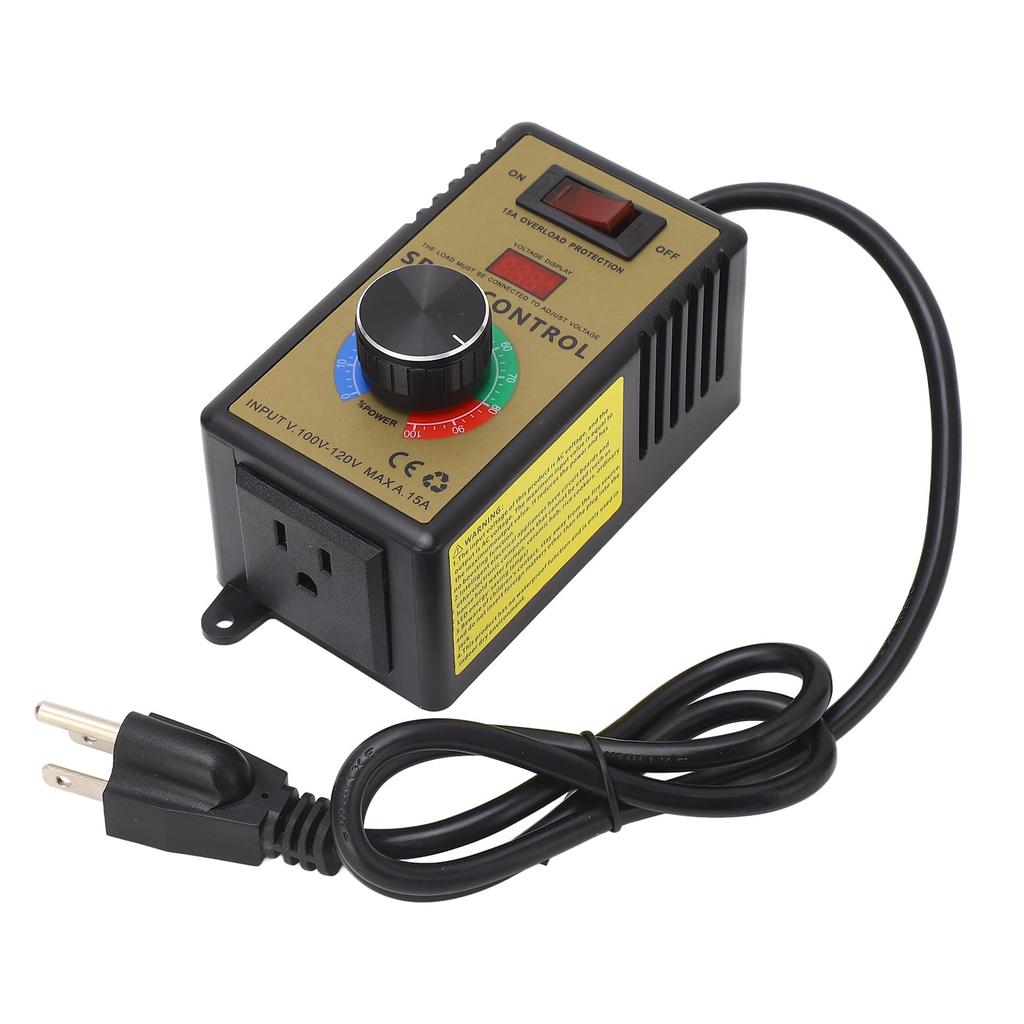 AC Motor Otáčky Elektronická Regulace Napětí Plynulá Regulace Otáček Regulátor Otáček Ventilátoru s Přetížením US Regulátor, Regulátor, Spínač, Ochrana, Reostat,