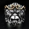 Retro Tight Metal Ring, Beautiful Monkey Head Ring, Fighting and Defeating Buddha Ring