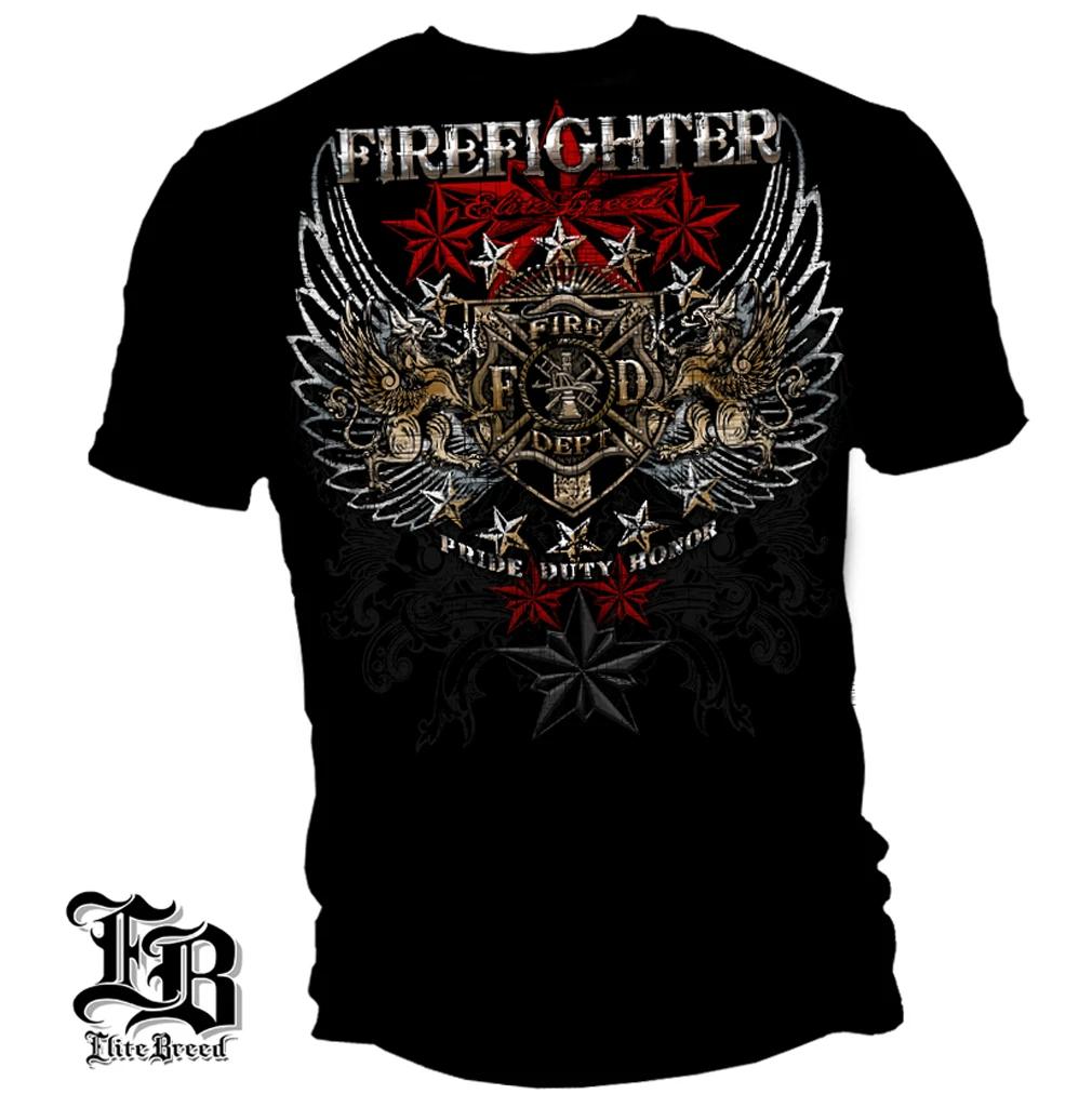 ELITE BREED FIREFIGHTER - PRIDE, DUTY, HONOR - T-Shirt