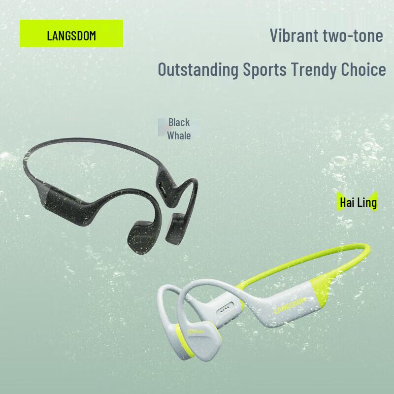 Lanston BE15 IPX8 Waterproof Bone Conduction Headphones
