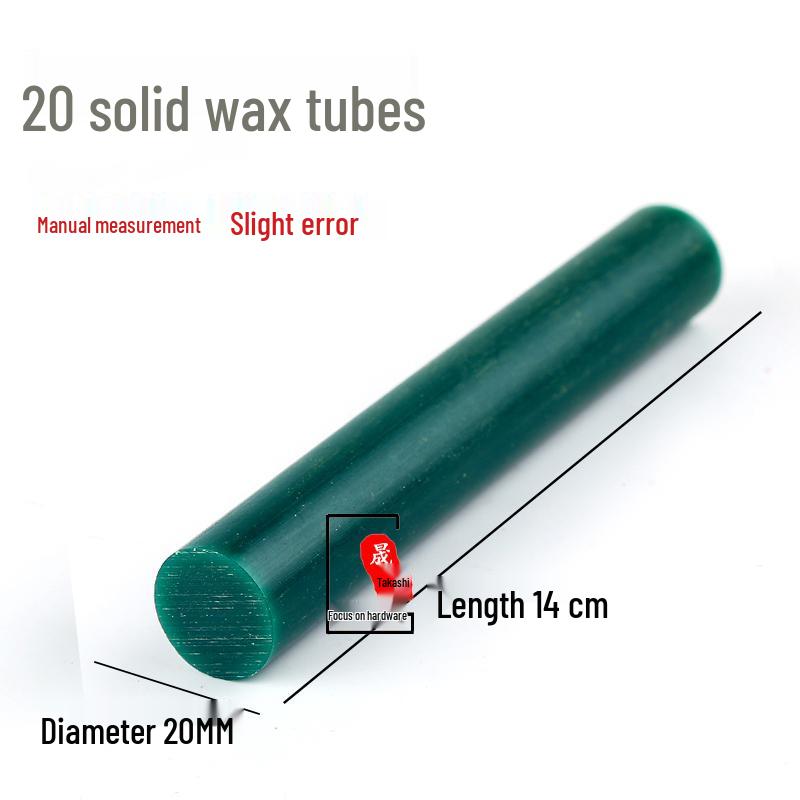 Wax Tube for Jewelry Design and Casting: Carving Wax for Lost-Wax Method and Mold Production