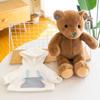 Cute Akihito Sweatshirt Bear Doll Plush Toy Girls Bed Sleeping Doll Girl Birthday Gift for daily use